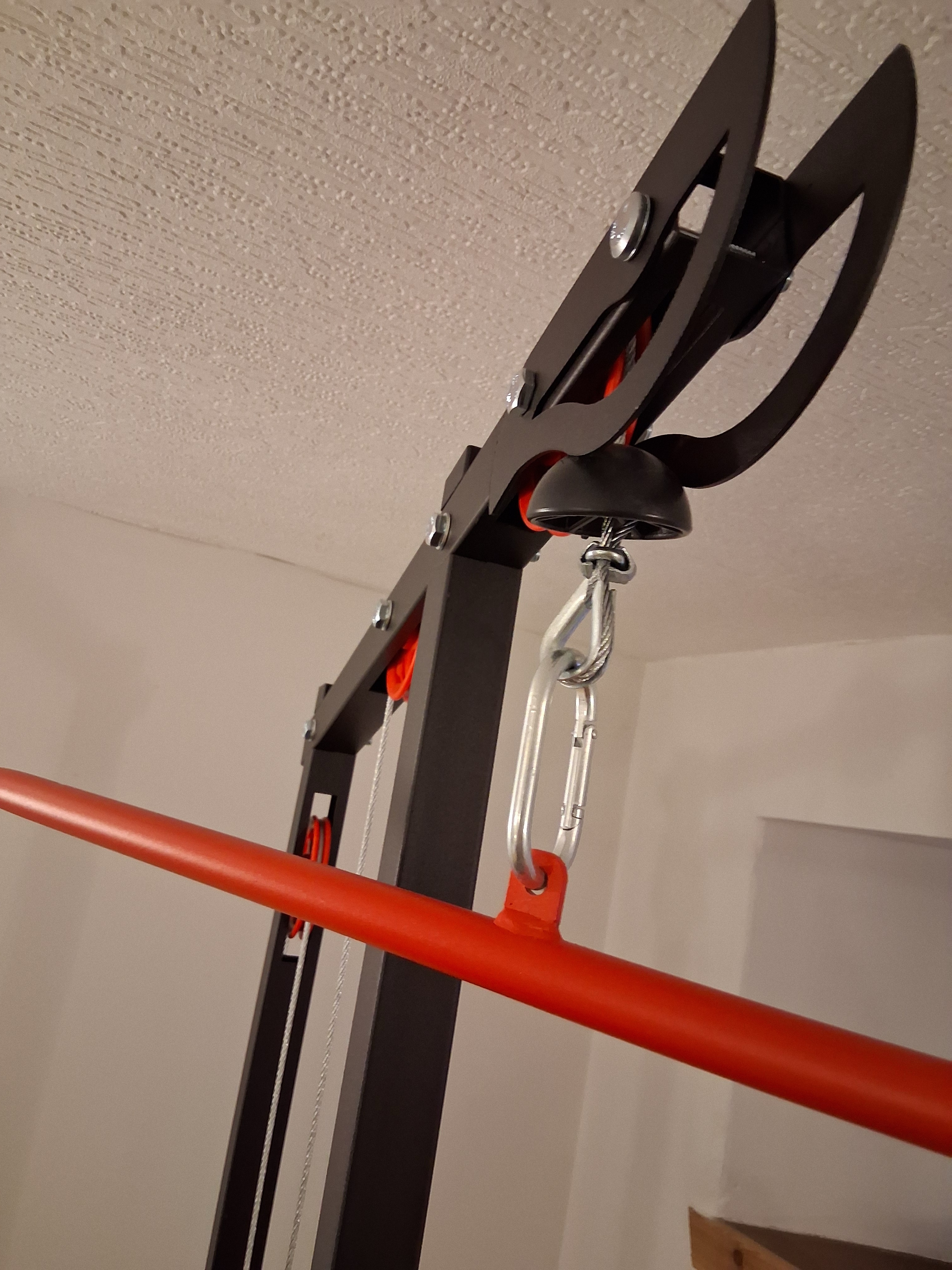 Used K-sport freestanding lat pulldown and low row machine for home gym Plate Loaded Machine — photo 5