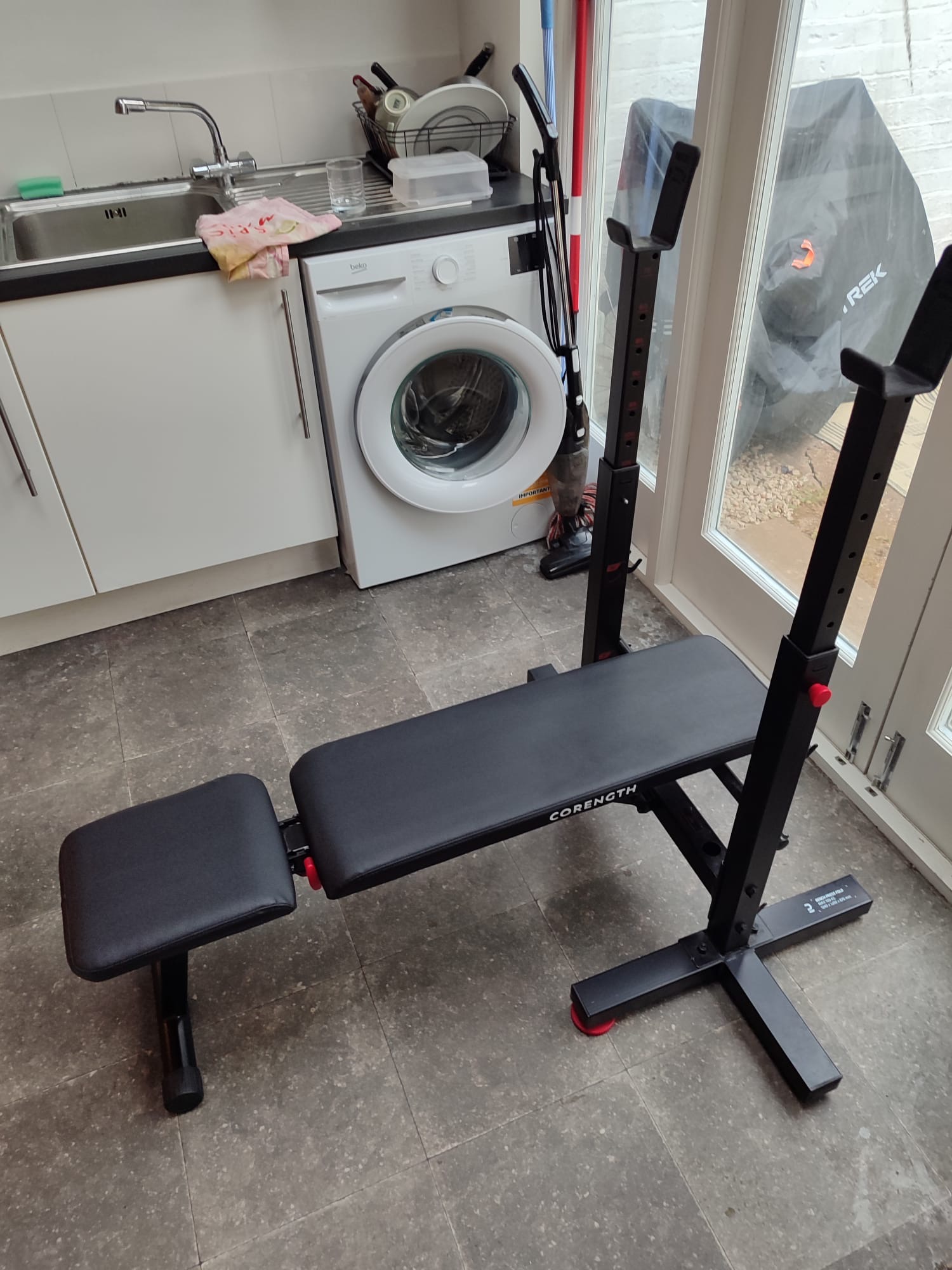 Used Decathlon (Domyos) bench press fold — photo 3