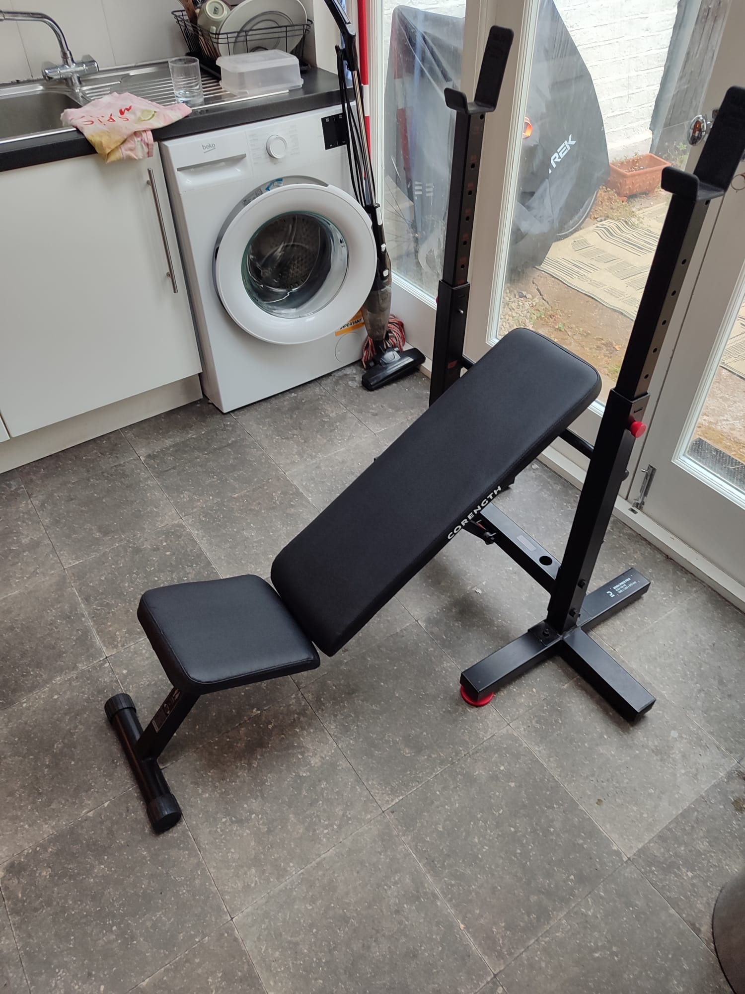 Used Decathlon (Domyos) bench press fold — photo 2