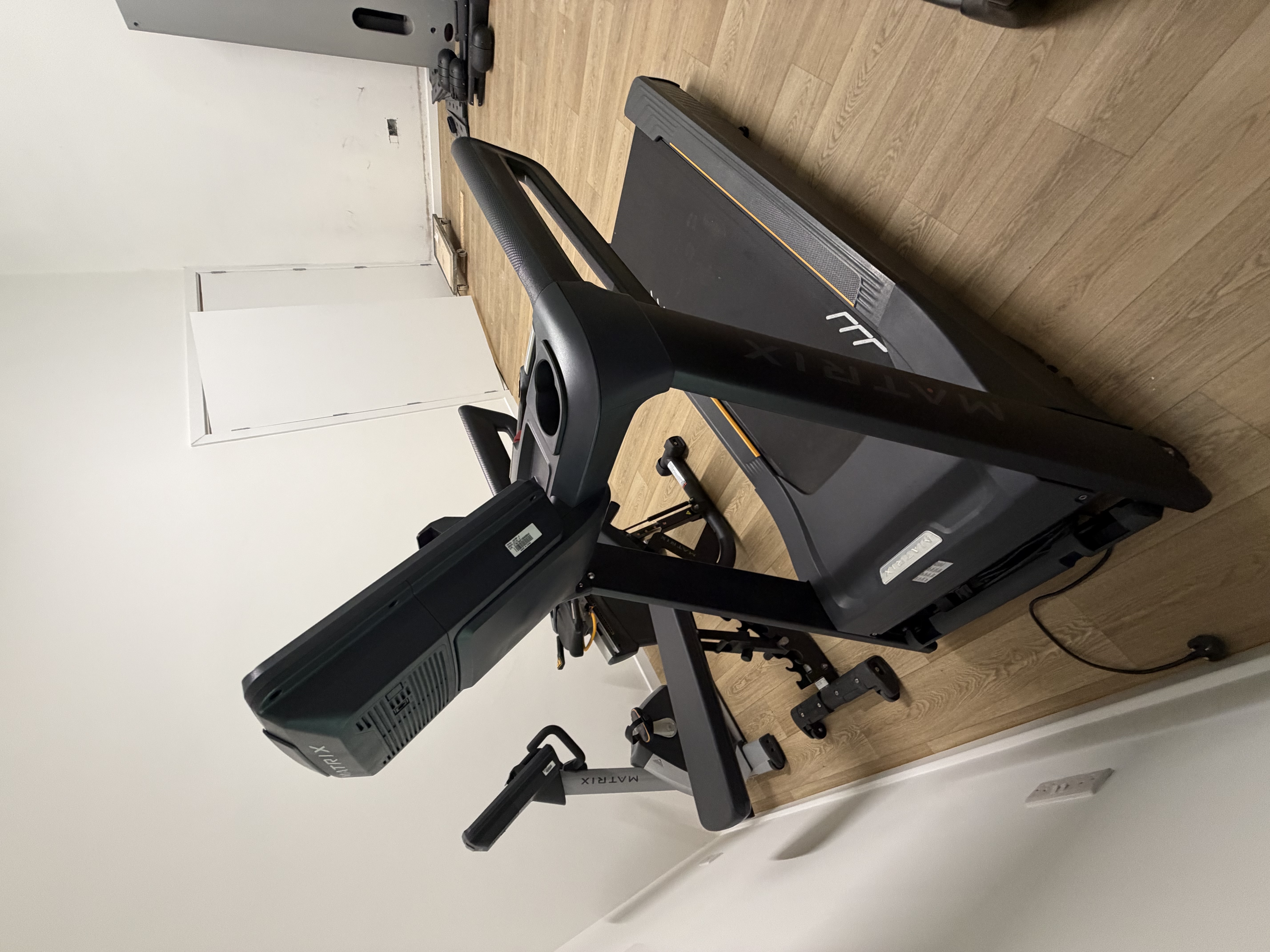 Used Matrix Fitness GTLED-C Treadmill — photo 4