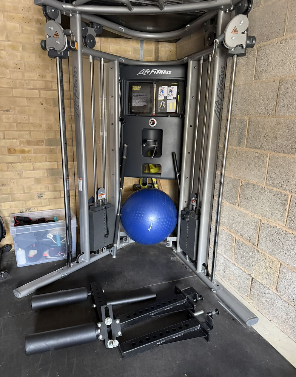 Used COMPLETE PREMIUM HOME / GARAGE GYM SETUP – WOLVERSON, LIFE FITNESS, MIRAFIT & MORE Multi-gyms — photo 2