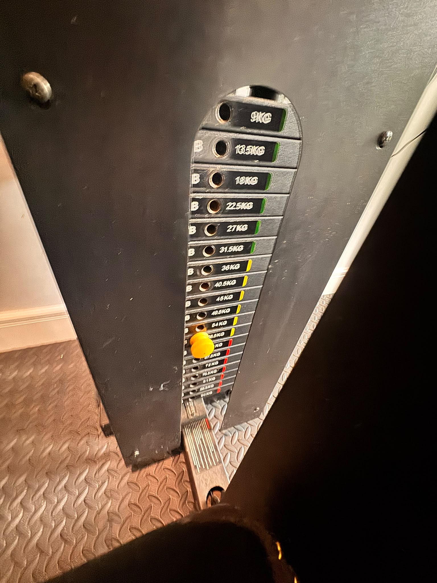 Used Powertec iso multipress Powertec half rack with lat pull down tower with integrated 90kg weight stack Other — photo 5