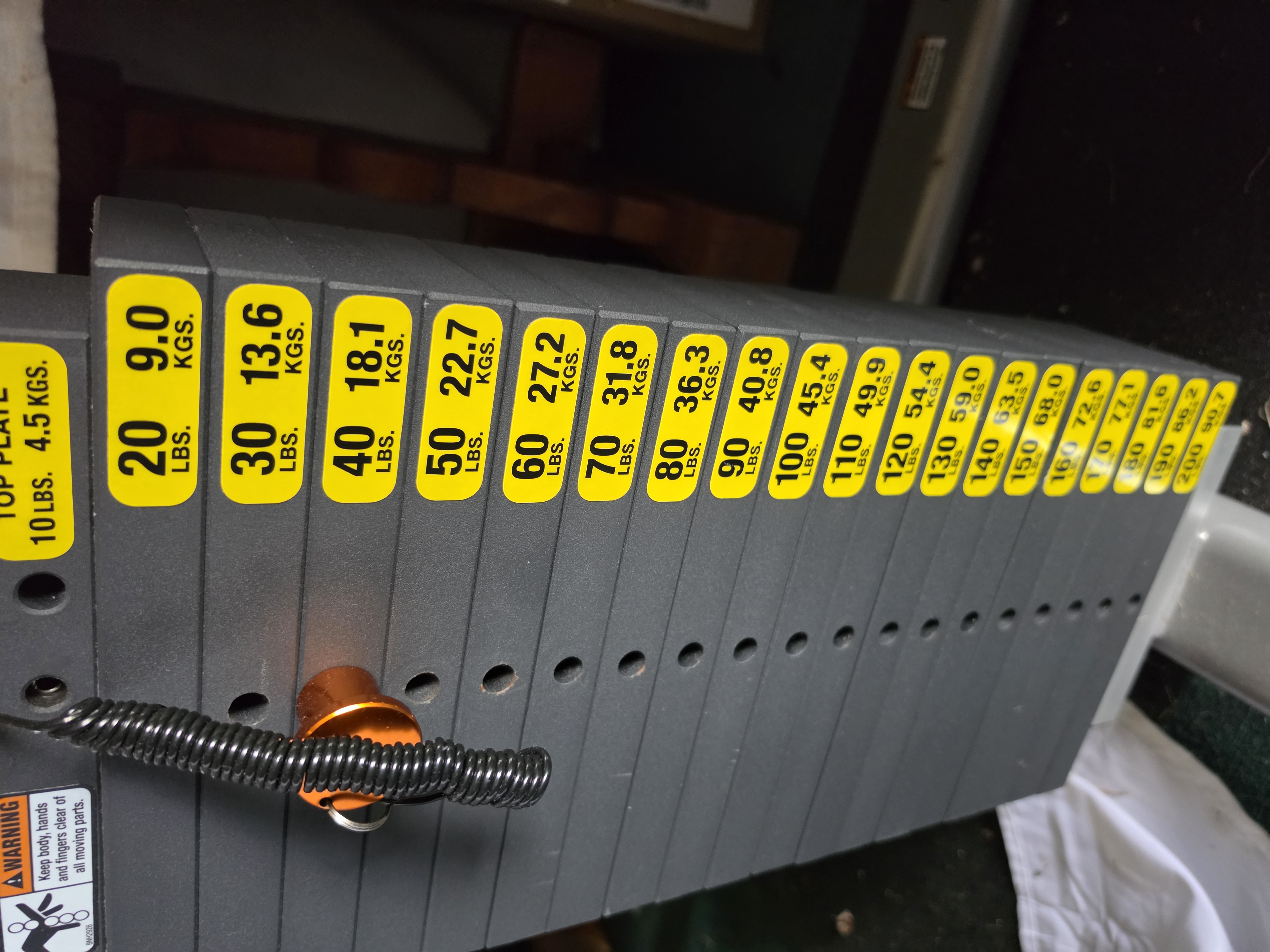Used TuffStuff CLM-855WS Pin Loaded Machine — photo 2