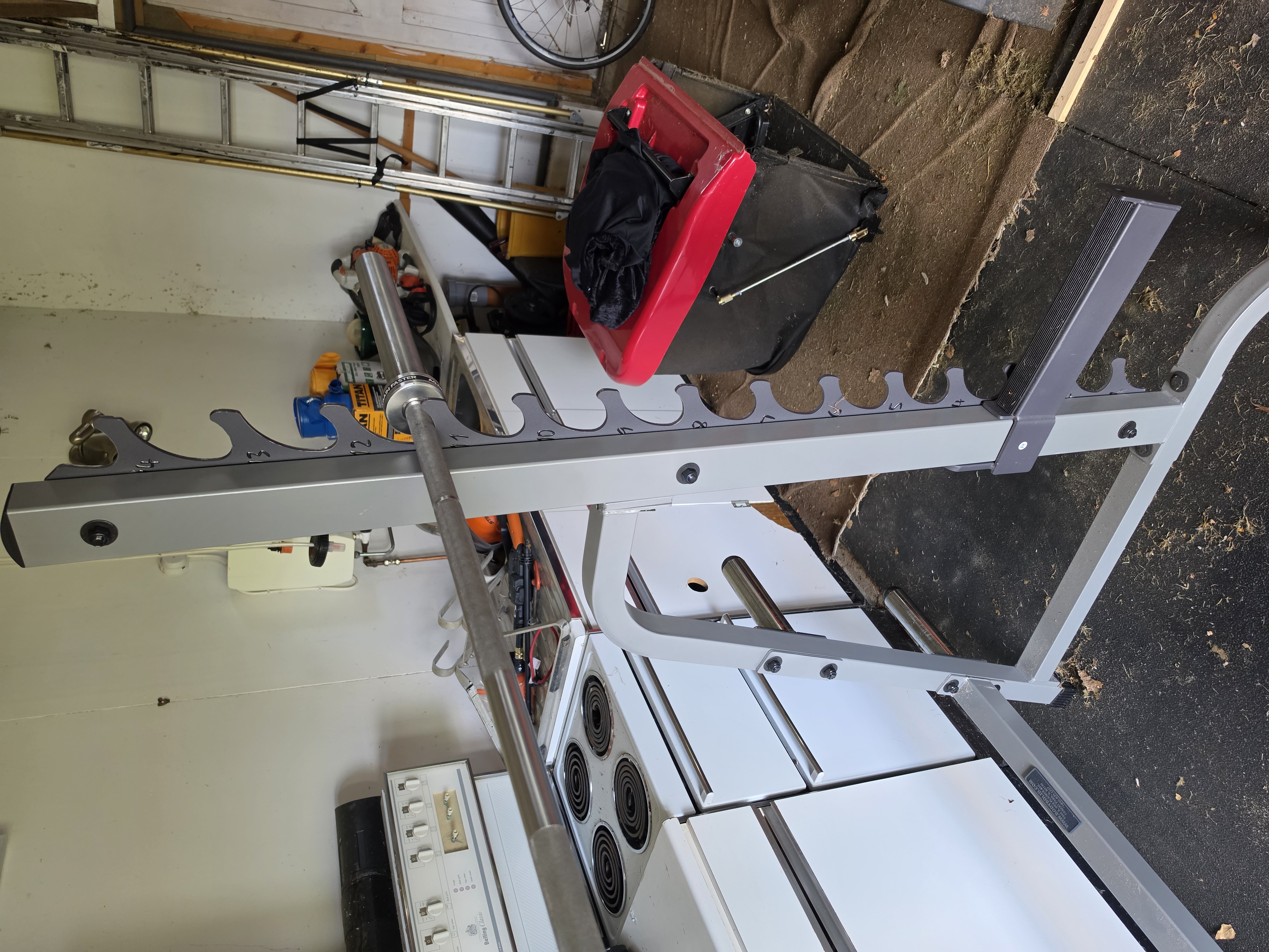 Used Body-Solid Commercial Multi-Press Rack Squat Rack — photo 2