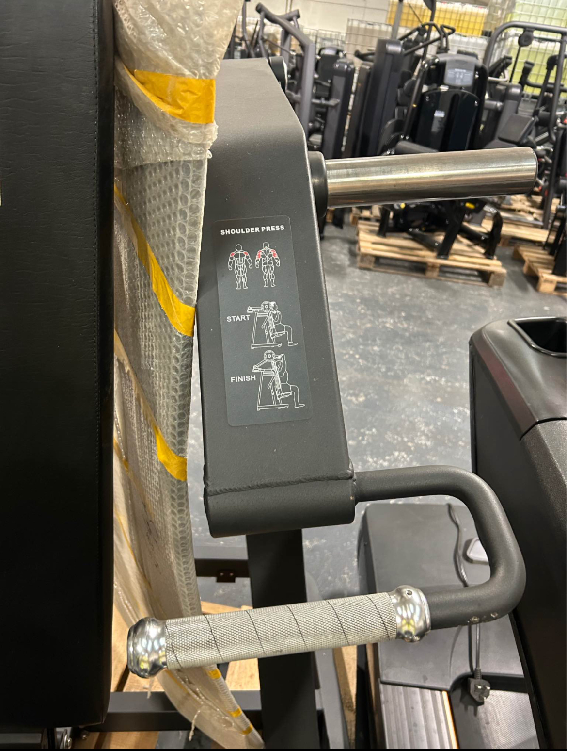 Used Other Shoulder Press Leverage Machine Plate Loaded Machine — photo 2