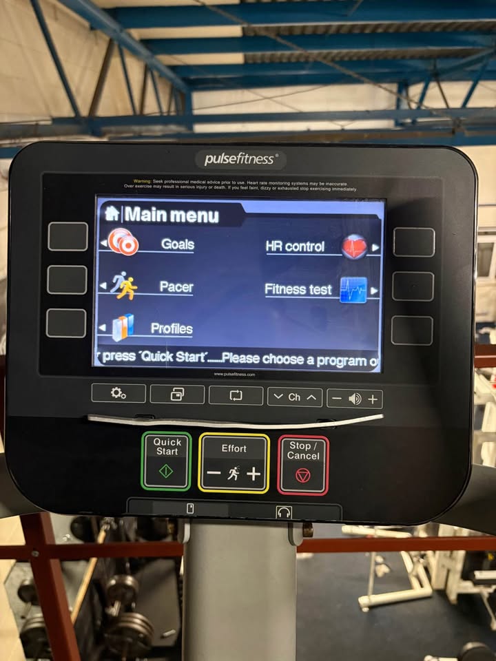Used Pulse fitness u-cycle 240G Upright Bikes — photo 3
