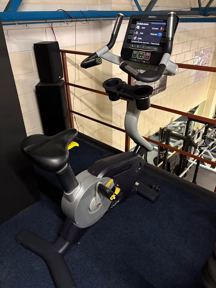 Used Pulse fitness u-cycle 240G Upright Bikes — photo 2