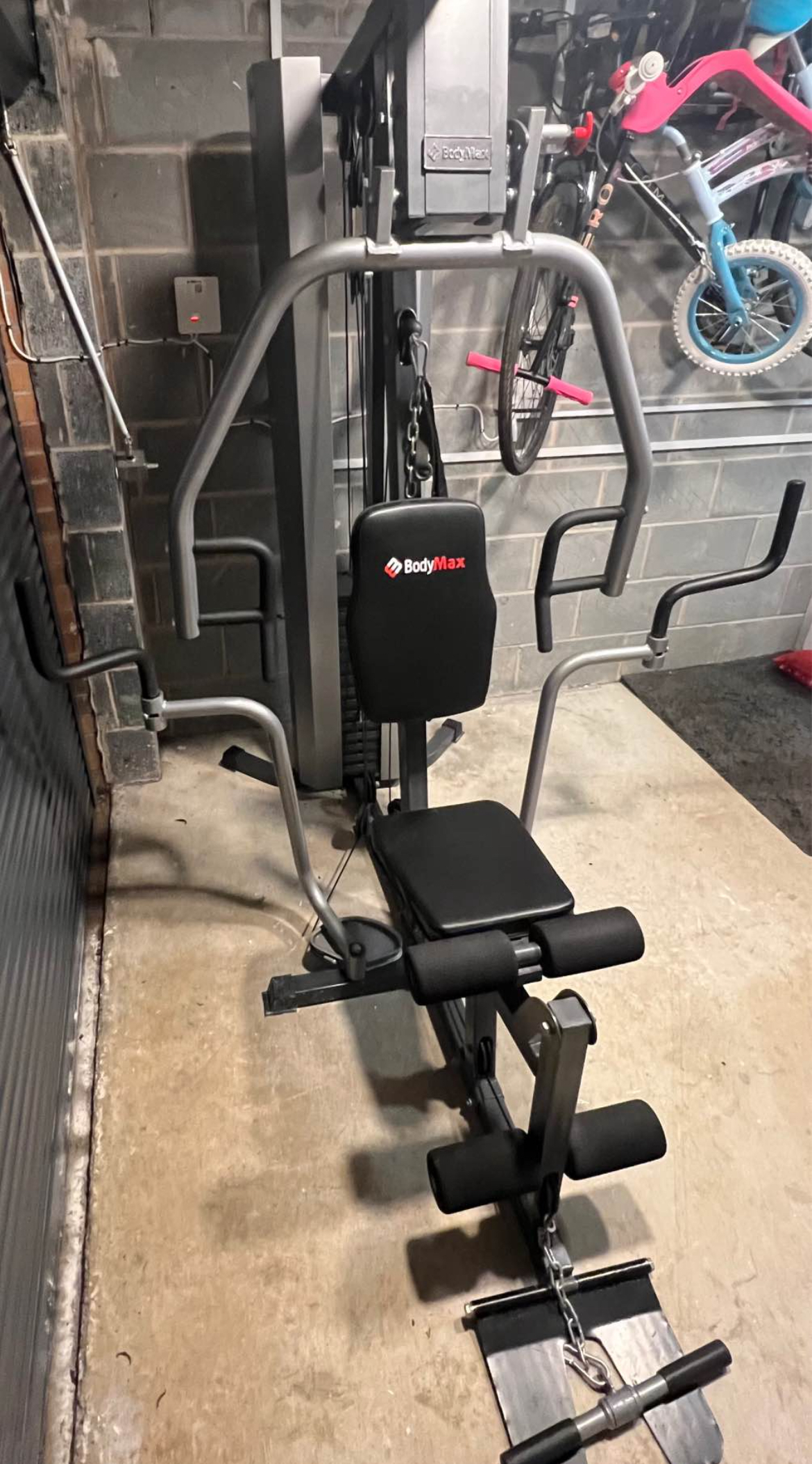 Used Body Max home multi gym with leg press & accessories- £300 ONO- QUICK SALE NEEDED Pin Loaded Machine — photo 3