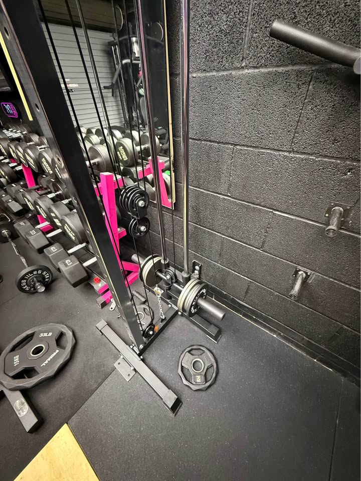 Used Mirafit rack/ wall mounted cable pulley Pin Loaded Machine — photo 4