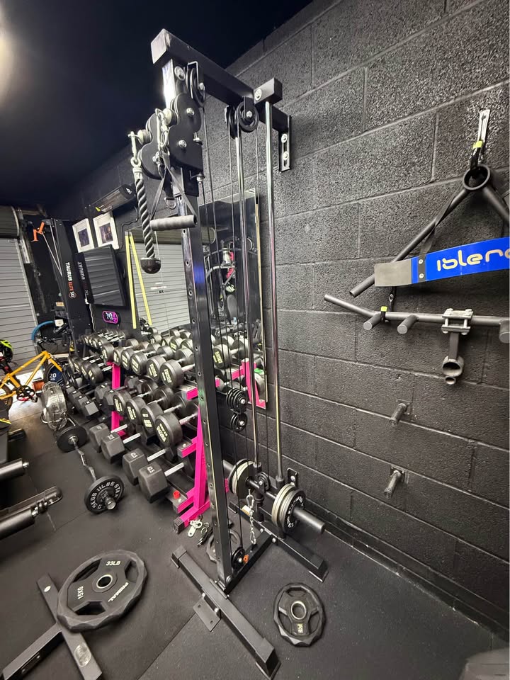 Used Mirafit rack/ wall mounted cable pulley Pin Loaded Machine — photo 5