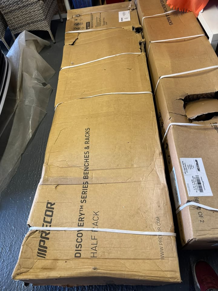 Used Precor DBR0611 Squat Rack — photo 3