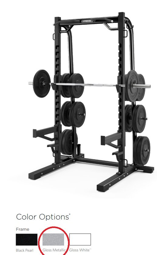 Used Precor DBR0611 Squat Rack — photo 5