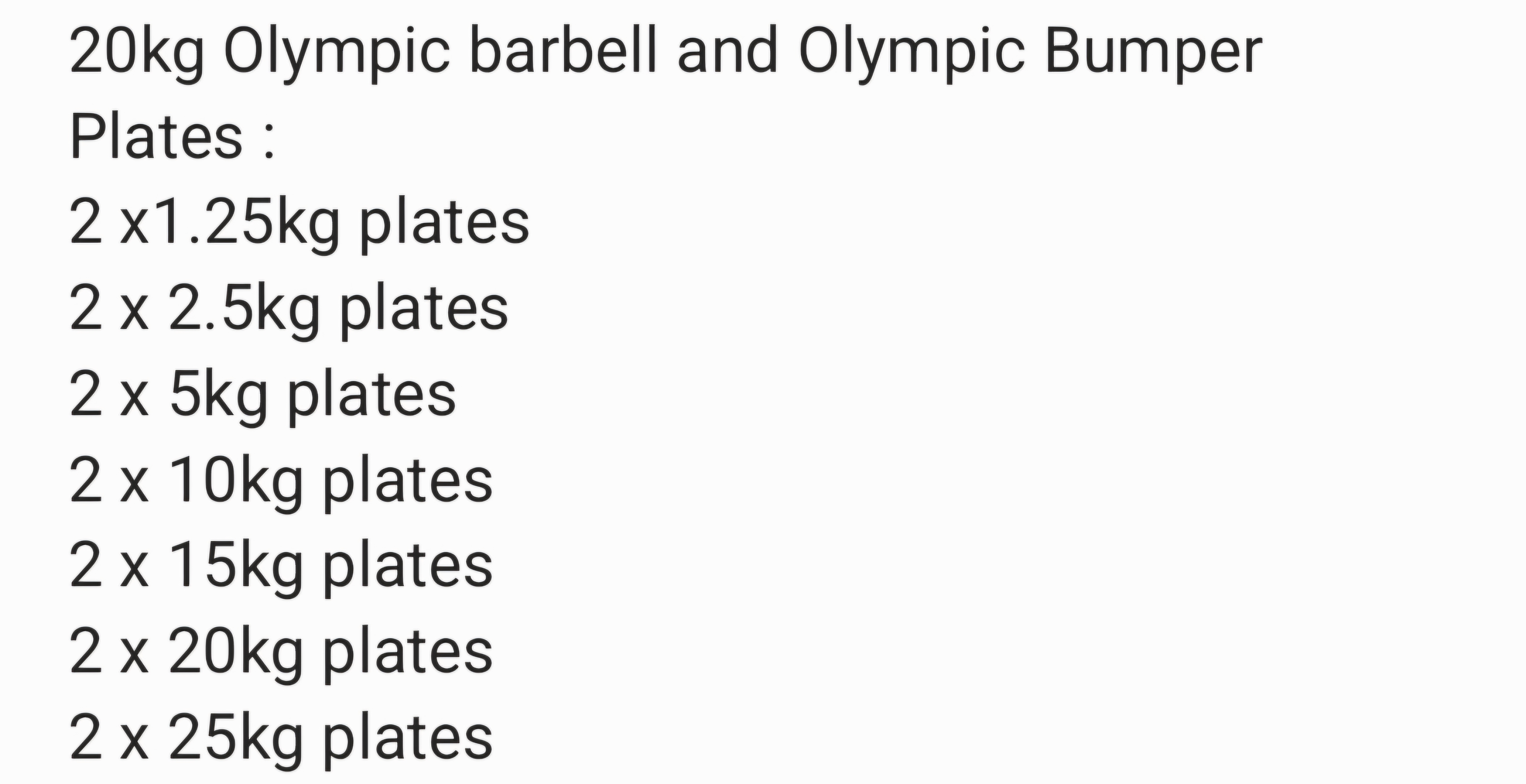 Used Other Bumper Plates and Olympic Bar Weight Plates — photo 2